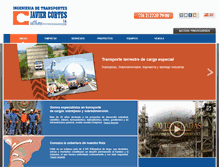 Tablet Screenshot of javiercortes.com